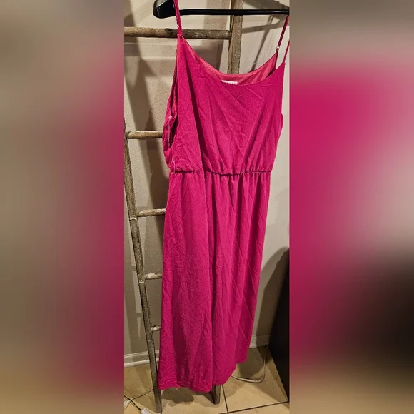 Chic Soul Dresses | Chic Soul Hot Pink Maxi Dress | Color: Pink | Size: 3X | Puckettgirls3'S Closet